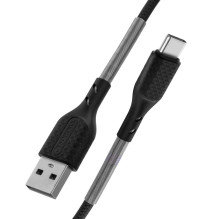 USB A į USB C laidas Forcell F-Energy QC4.0 5A 60W anglies pluošto 1 m CB-02A juodas USB A į USB C laidas Forcell F-Energy QC4.0 5A 60W anglies pluošto 1 m CB-02A juodas