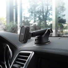Magnetic car phone holder Hoco windshield / dashboard CA42 black and red
