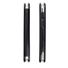 iPhone 14 PLUS Elegance Book atverčiamas dėklas, juodas iPhone 14 PLUS Elegance Book atverčiamas dėklas, juodas