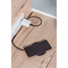 USB C į USB C laidas Forcell F-Energy QC4.0 PD 5A 100W E-mark / 4K / Thunderbolt / 20Gbit / s 1 m C391 juodas