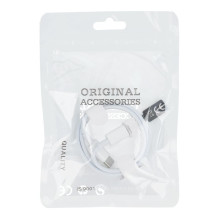 Cable Type C to Type C PD 40W HD23 1 m white