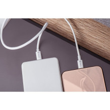 Cable USB C to USB C Forcell F-Energy QC4.0 PD 3A 60W 2 m C338 white Cable USB C to USB C Forcell F-Energy QC4.0 PD 3A 60W 2 m C338 white