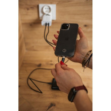 Cable USB C to USB C Forcell F-Energy QC4.0 PD 3A 60W 1 m C338 black Cable USB C to USB C Forcell F-Energy QC4.0 PD 3A 60W 1 m C338 black