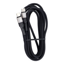USB C laidas į USB C Blue Star 3A 60W PD QC4.0 su pyne 2 m TFK-DC-004 juodas USB C laidas į USB C Blue Star 3A 60W PD QC4.0 su pyne 2 m TFK-DC-004 juodas