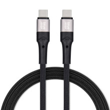 USB C laidas į USB C Blue Star 3A 60W PD QC4.0 su pyne 2 m TFK-DC-004 juodas USB C laidas į USB C Blue Star 3A 60W PD QC4.0 su pyne 2 m TFK-DC-004 juodas