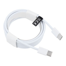 Cable Type C to Type C PD QC3.0 3A 30W HD26 2 m white Cable Type C to Type C PD QC3.0 3A 30W HD26 2 m white