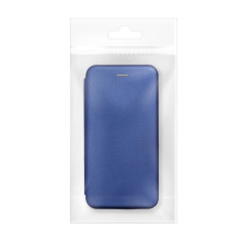 Samsung S25 PLUS Elegance Book atverčiamas dėklas, tamsiai mėlynas Samsung S25 PLUS Elegance Book atverčiamas dėklas, tamsiai mėlynas