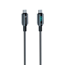 Cable USB C to USB C Forcell F-Energy QC4.0 PD 5A 100W Digital 1,2 m C277 black Cable USB C to USB C Forcell F-Energy QC4.0 PD 5A 100W Digital 1,2 m C277 black