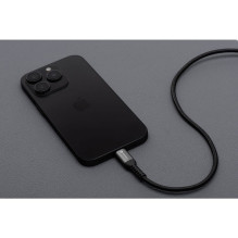 Cable USB C to USB C Forcell F-Energy QC4.0 PD 5A 100W Cafule 2 m C260 black Cable USB C to USB C Forcell F-Energy QC4.0 PD 5A 100W Cafule 2 m C260 black