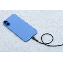 USB C laidas į USB C 3A 60W ECO 1 m PJ73-13-3 juodas USB C laidas į USB C 3A 60W ECO 1 m PJ73-13-3 juodas