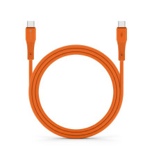 Cable USB C to USB C Forcell F-Energy QC4.0 PD 5A 100W Silicone 1 m C347 navy orange