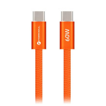 Cable USB C to USB C Forcell F-Energy QC4.0 PD 3A 60W Cafule Color 1,2 m ACYH23 orange Cable USB C to USB C Forcell F-Energy QC4.0 PD 3A 60W Cafule Color 1,2 m ACYH23 orange