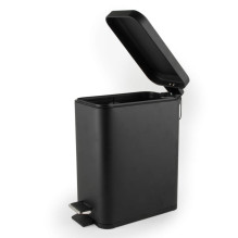 Beldray LA041173BLKPEU7 Slimline Pedal Bin - Black 5-Litre