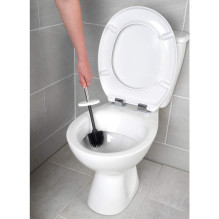 Beldray LA036034WPEU7 Antibac Silicone Head Toilet Brush - White