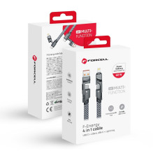 Cable 4in1 USB C / USB A to...