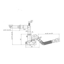 SIPHON 1 1 / 2X4 WITH HOSE 40X40 SIPHON 1 1 / 2X4 WITH HOSE 40X40