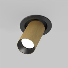 Luminaire recessed Maytoni Artisan, GU10, gold / black Luminaire recessed Maytoni Artisan, GU10, gold / black