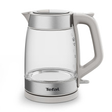 Electric kettle Tefal KI605B30, 1.7 l, white / silver Electric kettle Tefal KI605B30, 1.7 l, white / silver