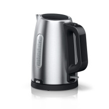 Electric kettle Braun PurShine WK1500BK, 1.7 l, silver