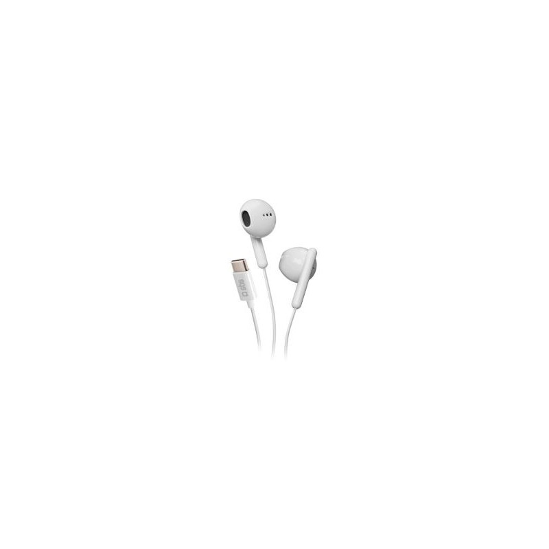 Austiņas SBS Studio Mix 65c White USB-C
