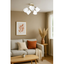 Lighting Device - Activejet AJE-EMILY Pendant Lamp E27 3x40W Gold Lighting Device - Activejet AJE-EMILY Pendant Lamp E27 3x40W Gold