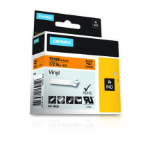 Etiketės Juosta - Dymo Juoda Oranžinė Savisauganti Vinilinė, Atitinkanti OSHA ANSI ISO Etiketės Juosta - Dymo Juoda Oranžinė Savisauganti Vinilinė, Atitinkanti OSHA ANSI ISO