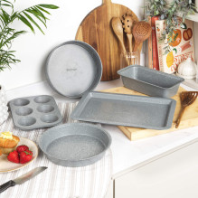 Salter BW02776G3EU7 Marblestone 27cm Loaf Pan