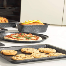 Salter BW070371EU7 Silver Marblestone 27cm Loaf Pan