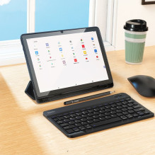 Planšetinis kompiuteris 10.1" 6GB / 128GB Hoco HD Wi-Fi SIM Android A12 metalo pilkos spalvos