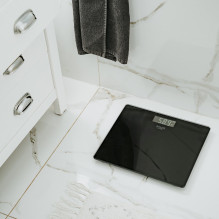 Bathroom scale ADLER AD 8194b rechargeable USB-C Black