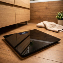 Bathroom scale ADLER AD 8194b rechargeable USB-C Black