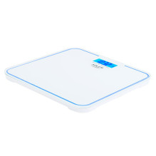 Bathroom scale ADLER AD 8183 with edge lighting White Bathroom scale ADLER AD 8183 with edge lighting White