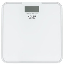 Bathroom scale ADLER AD 8183 with edge lighting White Bathroom scale ADLER AD 8183 with edge lighting White