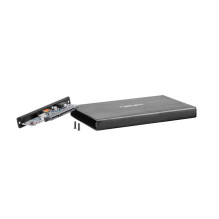 NATEC RHINO GO enclosure USB 3.0 for 2.5'' SATA HDD / SSD, black Aluminum NATEC RHINO GO enclosure USB 3.0 for 2.5'' SATA HDD / SSD, black Aluminum