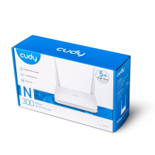 Wireless Router - Cudy WR300 Fast Ethernet Single Band 2.4 GHz White Wireless Router - Cudy WR300 Fast Ethernet Single Band 2.4 GHz White