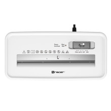 Paper Shredder - Tracer Razor 3 Cuts 6 Sheets, 10L Bag, 70 dB White