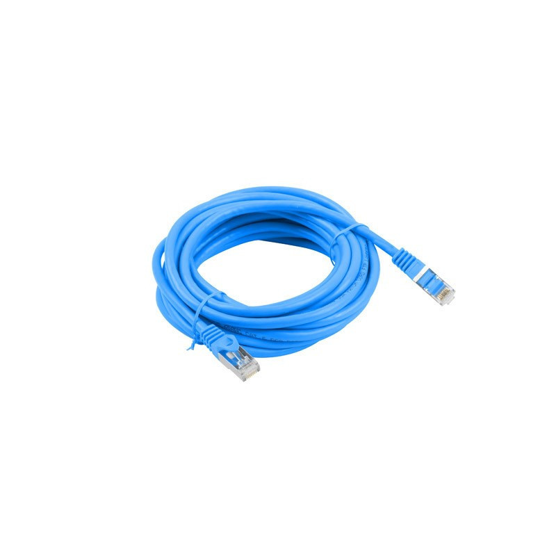 Tinklo Kabelis - Lanberg Pcf6-10cc-1000, Mėlynas 10 m Cat6 F / UTP (FTP)