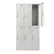 Metal locker for six people, two levels Rehalt Systems 1800 x 900 x 500