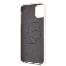 Karl Lagerfeld Apple iPhone 11 Pro Max Silicone Fullbody Ikonic Pink Pink