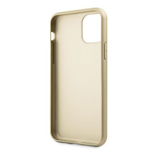 Guess Apple iPhone 11 Pro Iridescent PU Leather Hard Case Gold Guess Apple iPhone 11 Pro Iridescent PU Leather Hard Case Gold