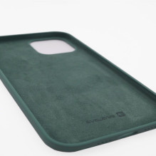 Evelatus Apple iPhone 12 Pro Max Premium Soft Touch Silicone Case Pine Green