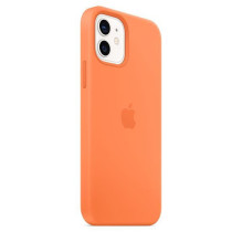Apple Silicone Case with MagSafe for iPhone 12 mini Kumquat