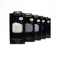 „Evelatus Apple AirPods Pro 2“ silikoninis dėklas, sidabrinis