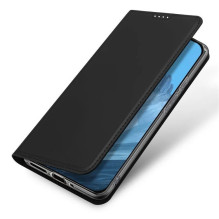 „Dux Ducis“ – „Google Pixel 9 Pro XL“ knygų dėklas, kortelių dėklas, juodas