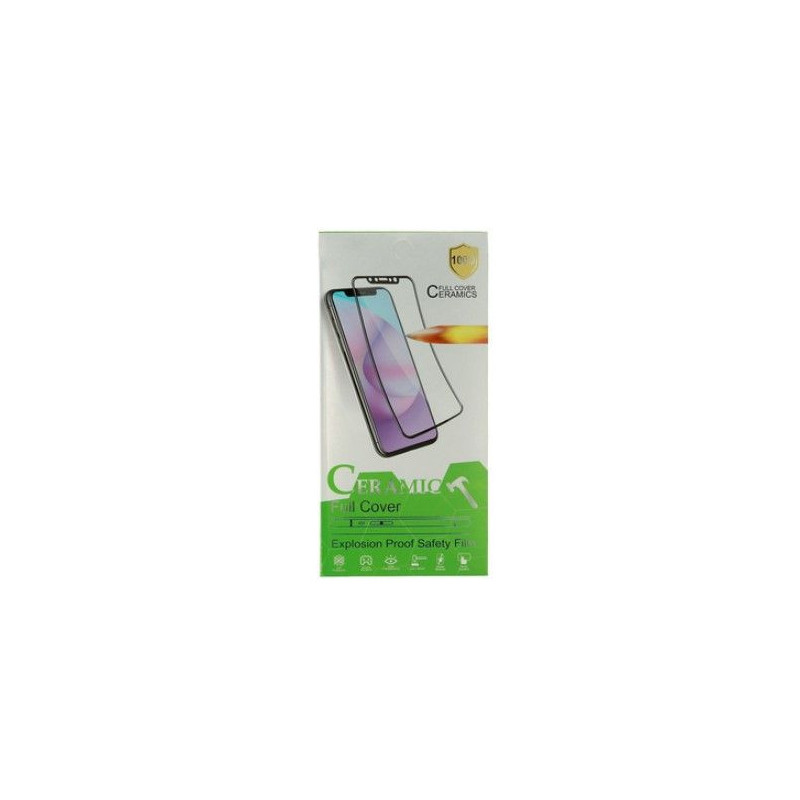 iLike Apple IPHONE 11 / XR HARD CERAMIC TEMPERED GLASS Black