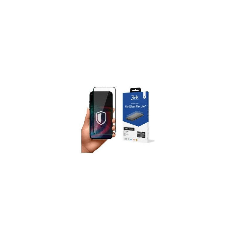 3MK Apple iPhone 13 / 13 Pro / 14 kieto stiklo Max Lite, juodas