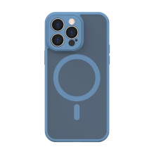 „Evelatus Apple iPhone 13 Pro Hybird“ dėklas su „Magsafe“ ir kameros apsauga, PC+TPU, šviesiai mėlynas „Evelatus Apple iPhone 13 Pro Hybird“ dėklas su „Magsafe“ ir kameros apsauga, PC+TPU, šviesiai mėlynas