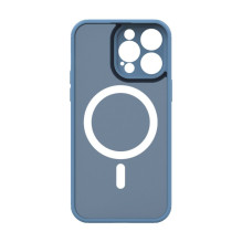 „Evelatus Apple iPhone 13 Pro Hybird“ dėklas su „Magsafe“ ir kameros apsauga, PC+TPU, šviesiai mėlynas „Evelatus Apple iPhone 13 Pro Hybird“ dėklas su „Magsafe“ ir kameros apsauga, PC+TPU, šviesiai mėlynas
