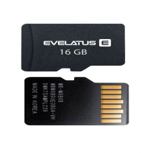 „Evelatus“ universali mikro atminties kortelė SD 16 GB 3.0 EMC01, 20 Mb/s, atminties kortelės galia: 60 Mb/s „Evelatus“ universali mikro atminties kortelė SD 16 GB 3.0 EMC01, 20 Mb/s, atminties kortelės galia: 60 Mb/s