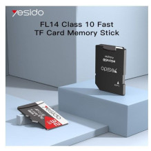 „Yesido FL14“ internetu parduoda 32G USB2.0 TF atminties korteles, juodas
